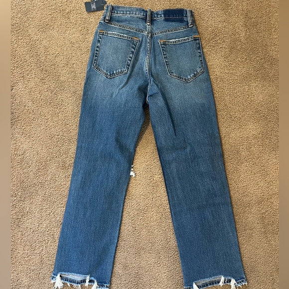 Abercrombie’s & Fitch Petite Ankle Straight Ultra High Rise Jean - Picture 3 of 3